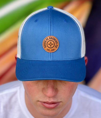 Trucker with Leather Logo Patch